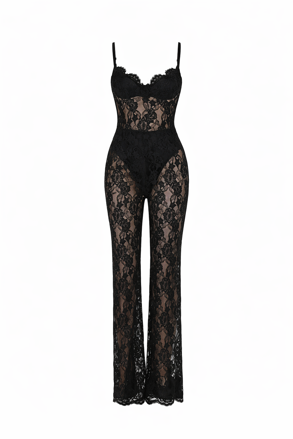 Alessandra Lace Jumpsuit