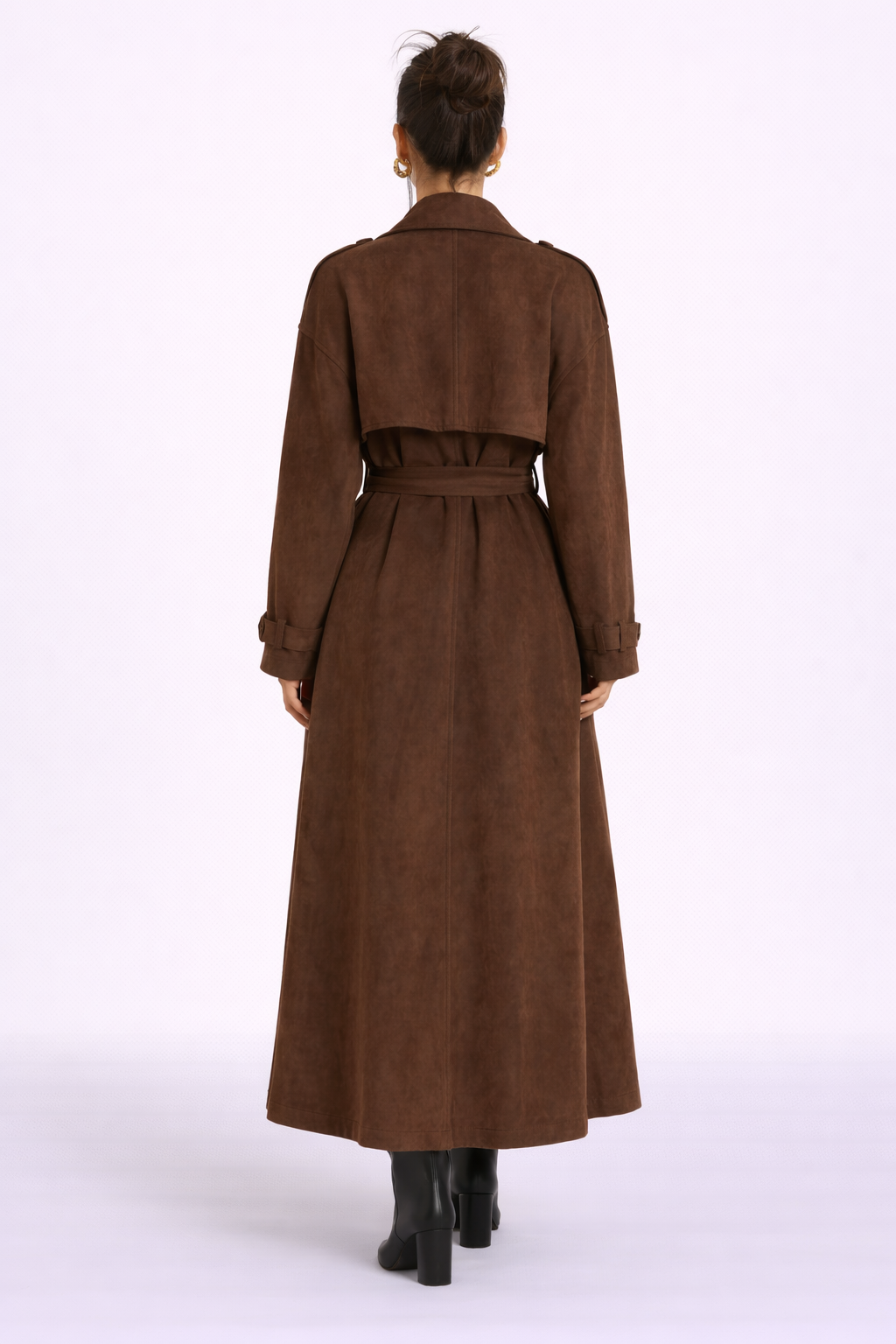 Marais Suede Trench Coat