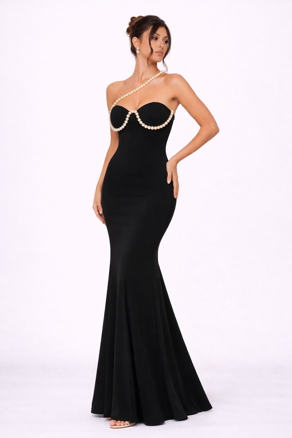 Noemi Pearl Maxi Dress
