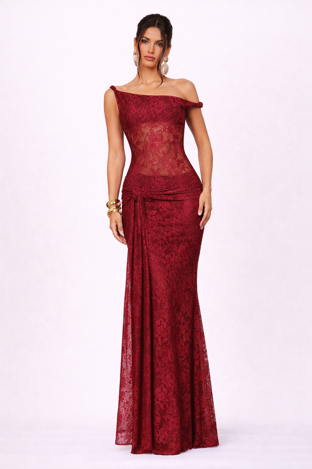 Mars Lace Maxi Dress