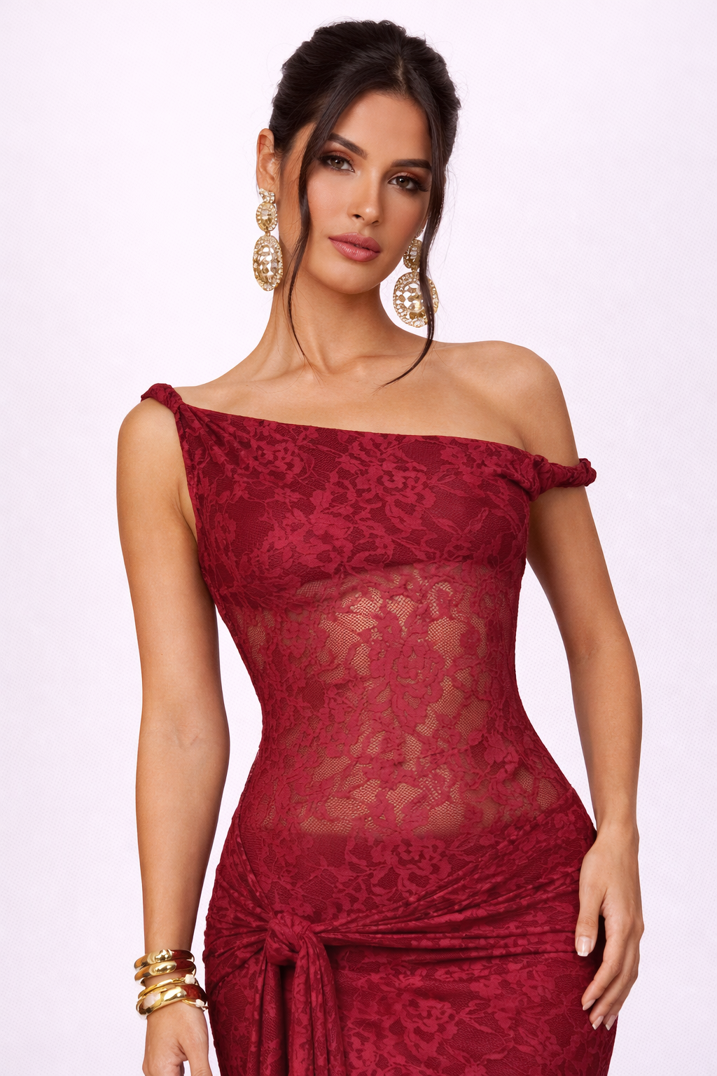 Mars Lace Maxi Dress