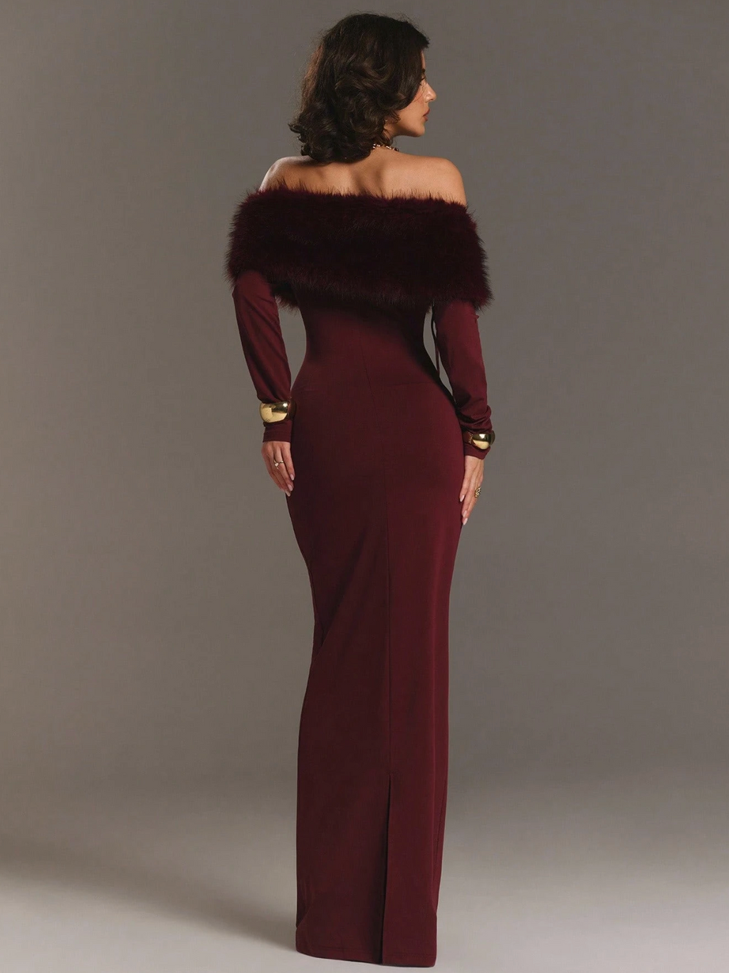 Vivienne Gown Burgundy