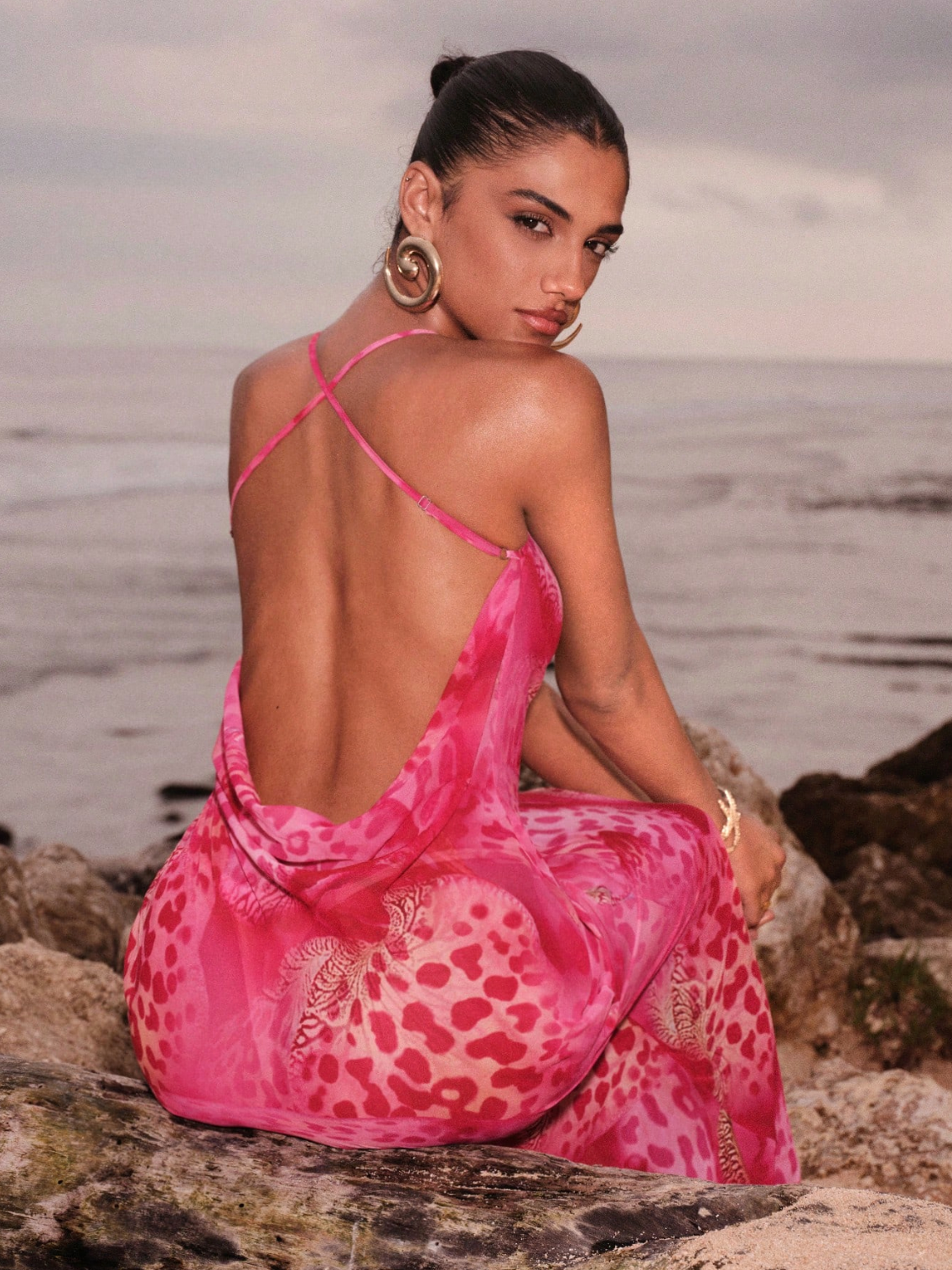 Sorella Leopard Maxi Dress