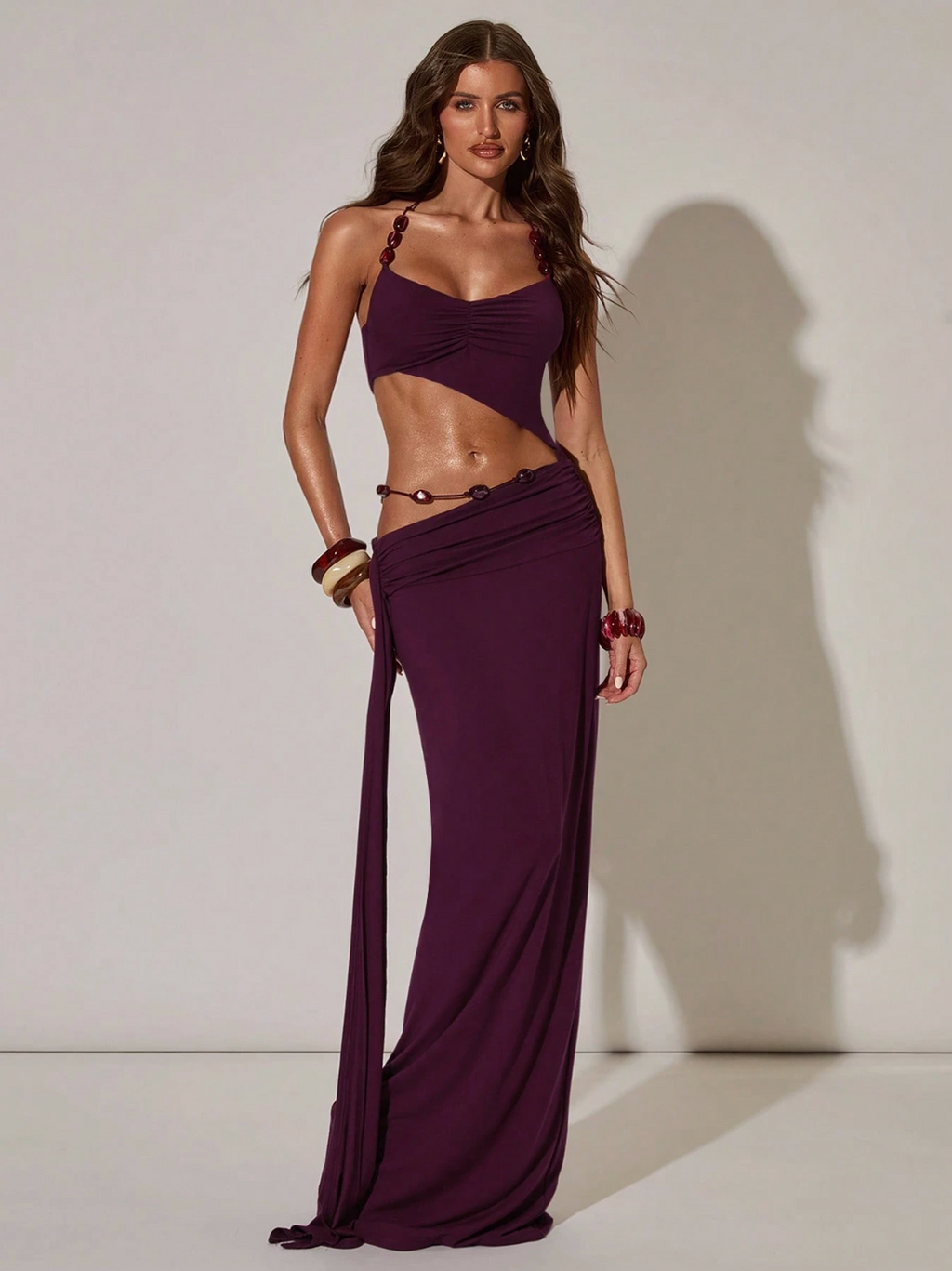 Alessia Cut-Out Maxi Dress