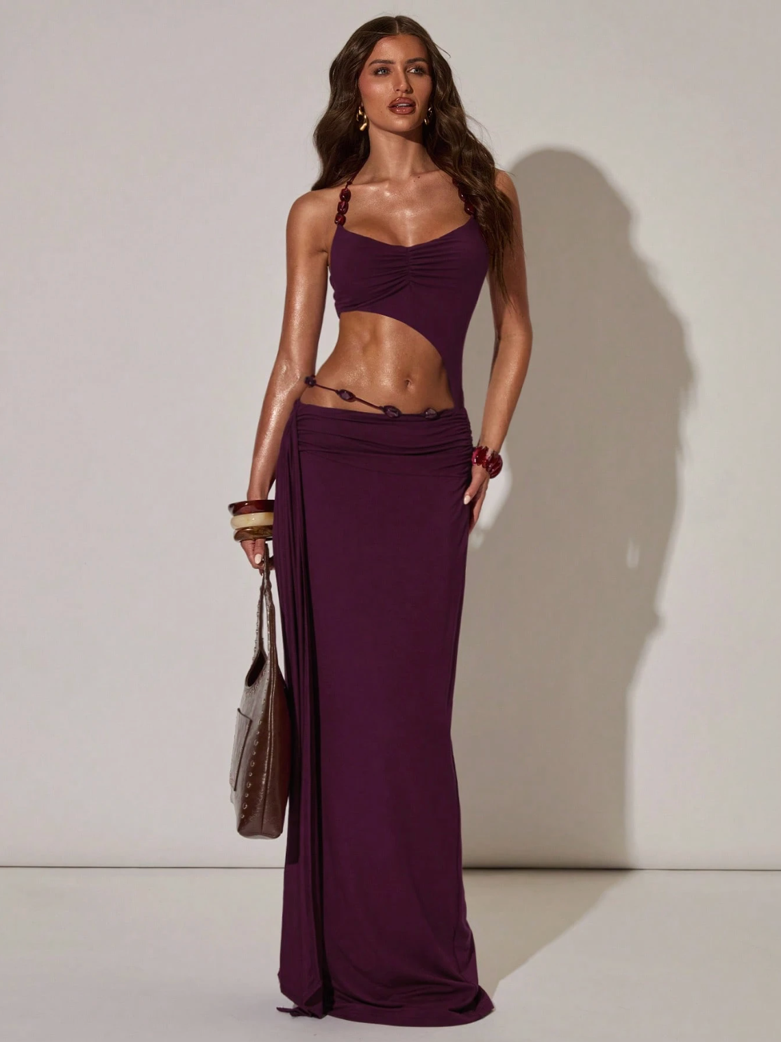 Alessia Cut-Out Maxi Dress