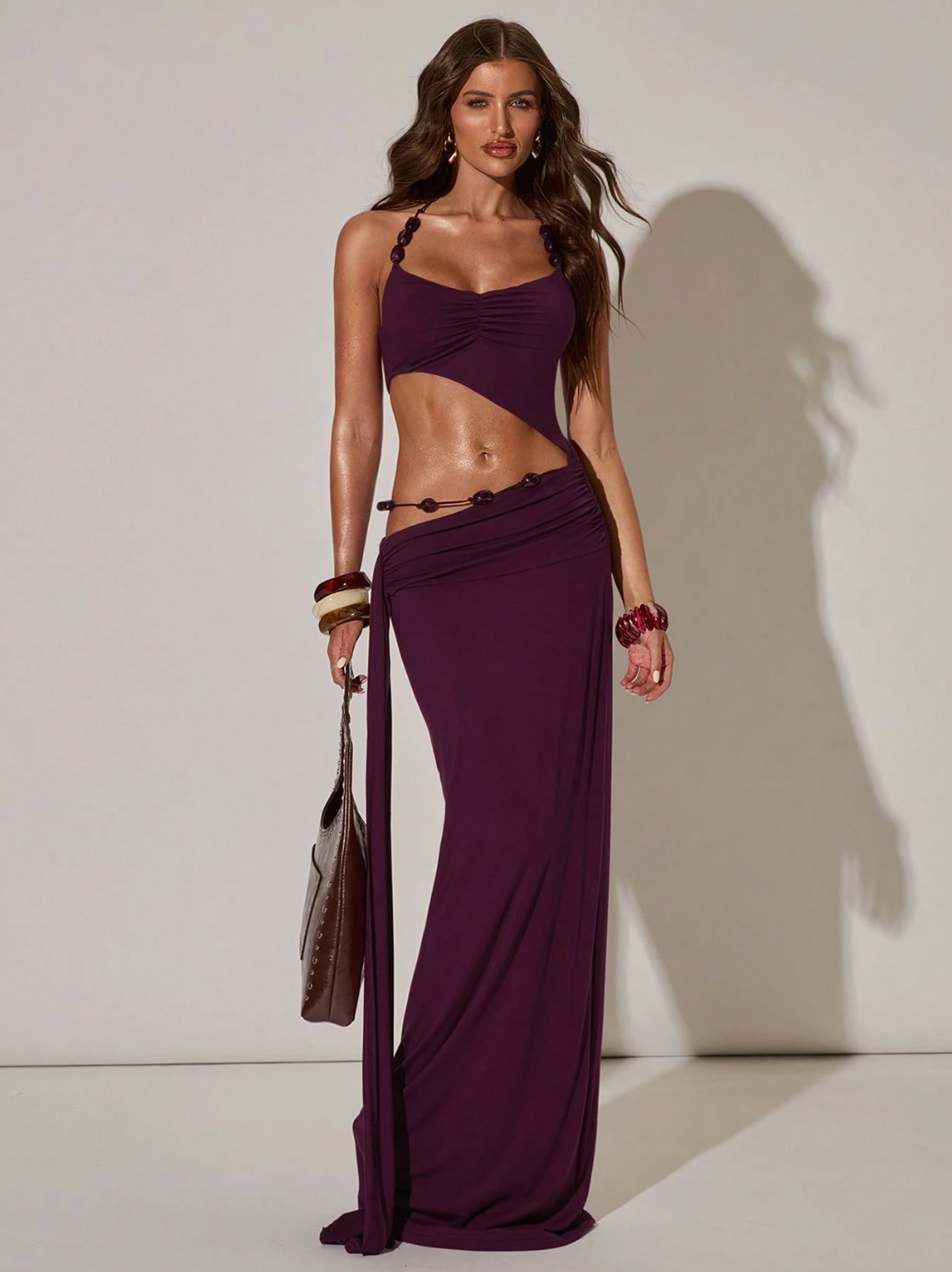 Alessia Cut-Out Maxi Dress