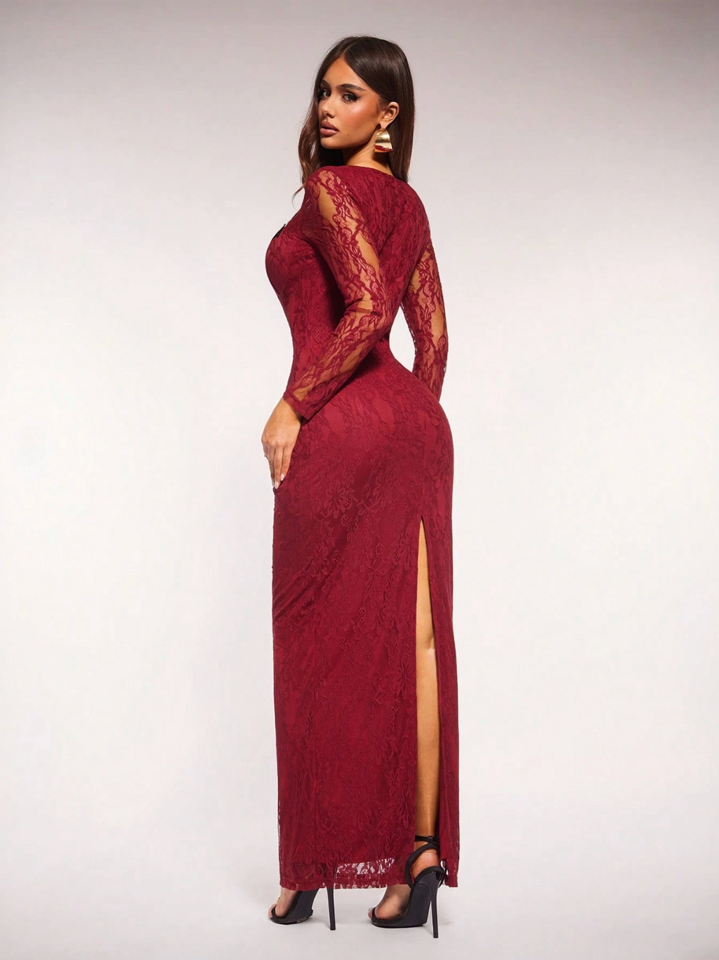 Isabella Lace Maxi Dress